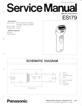 ES179 service manual