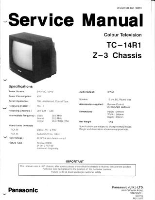 TC-14R1 service manual